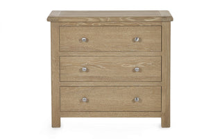 Memphis Limed Oak 3 Drawer Chest