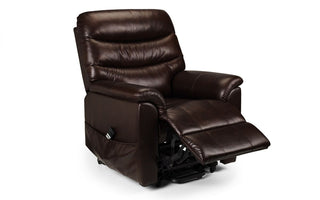 Leather Dual Motor Rise & Recliner