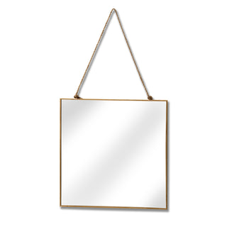Square Hanging Wall Mirror