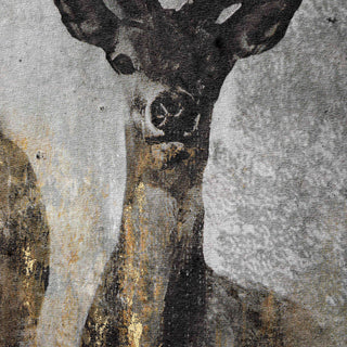 Curious Stag Painting
