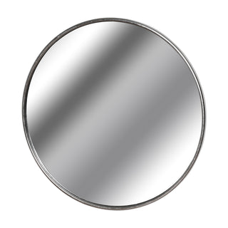 Silver Foil Metal Wall Mirror