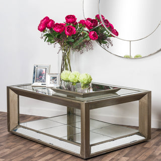 Augustus Mirrored Coffee Table