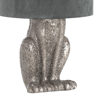 Silver Hare Table Lamp