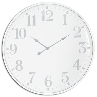 Large Wall Clock, White