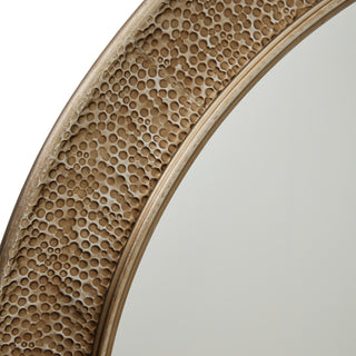 Large Brass Wall Mirror