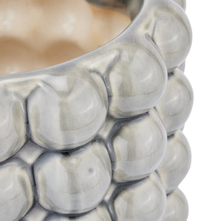 Grey Bubble Planter