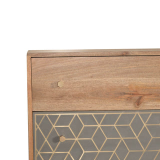 Dice 3 Drawer Chest