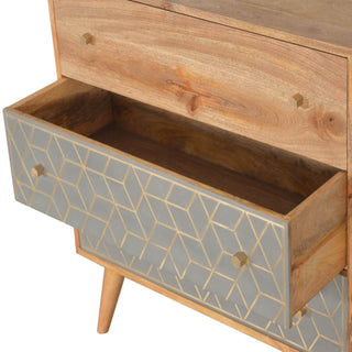 Dice 3 Drawer Chest