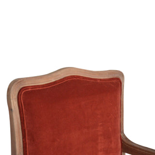 Lea Armchair, Brick Red