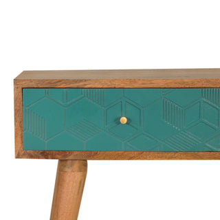 Acadia Console Table Teal