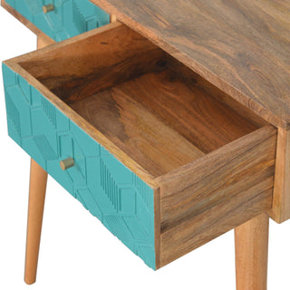 Acadia Console Table Teal