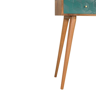 Acadia Console Table Teal