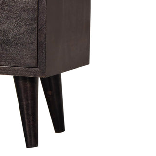 Nordic Bedside, Ash Black