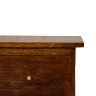 Nordic Bedside, Chestnut