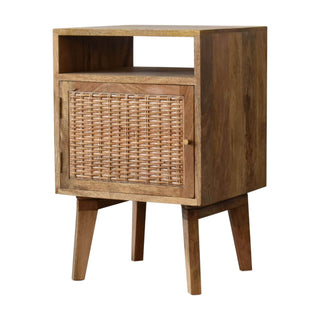 Woven Bedside Table