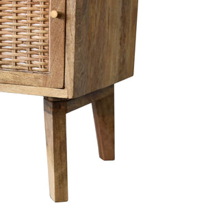 Woven Bedside Table