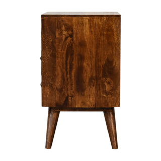 Classic Bedside Table, Chestnut