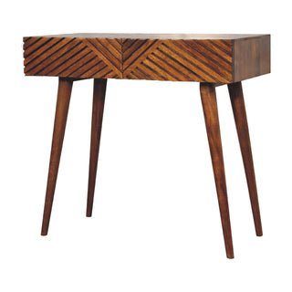 Lille Console Table, Chestnut