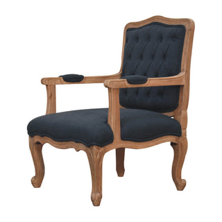 Lea Armchair, Navy