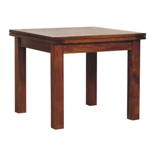 Butterfly Extendable Dining Table, Chestnut