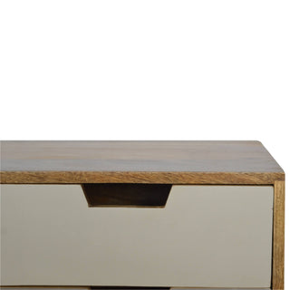 Grey Gradient Console Table