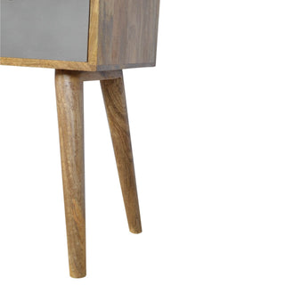 Grey Gradient Console Table