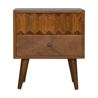 Prism Bedside, Chestnut