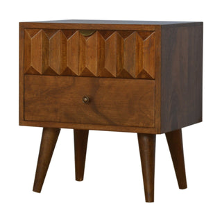 Prism Bedside, Chestnut