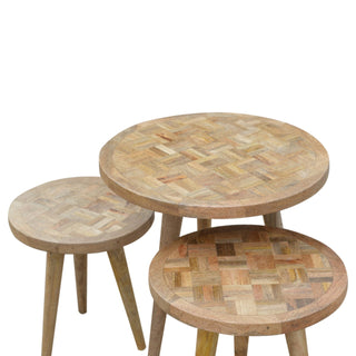 Patchwork Nest of Tables