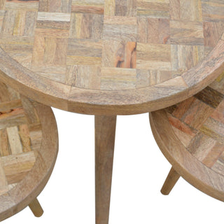 Patchwork Nest of Tables