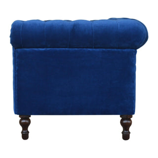 Royal Blue Chesterfield Sofa