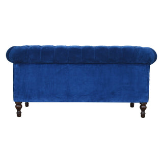 Royal Blue Chesterfield Sofa