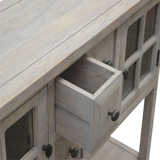 Stone Effect Console Table