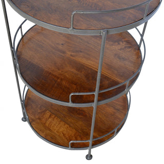 Industrial Butler Tray Table